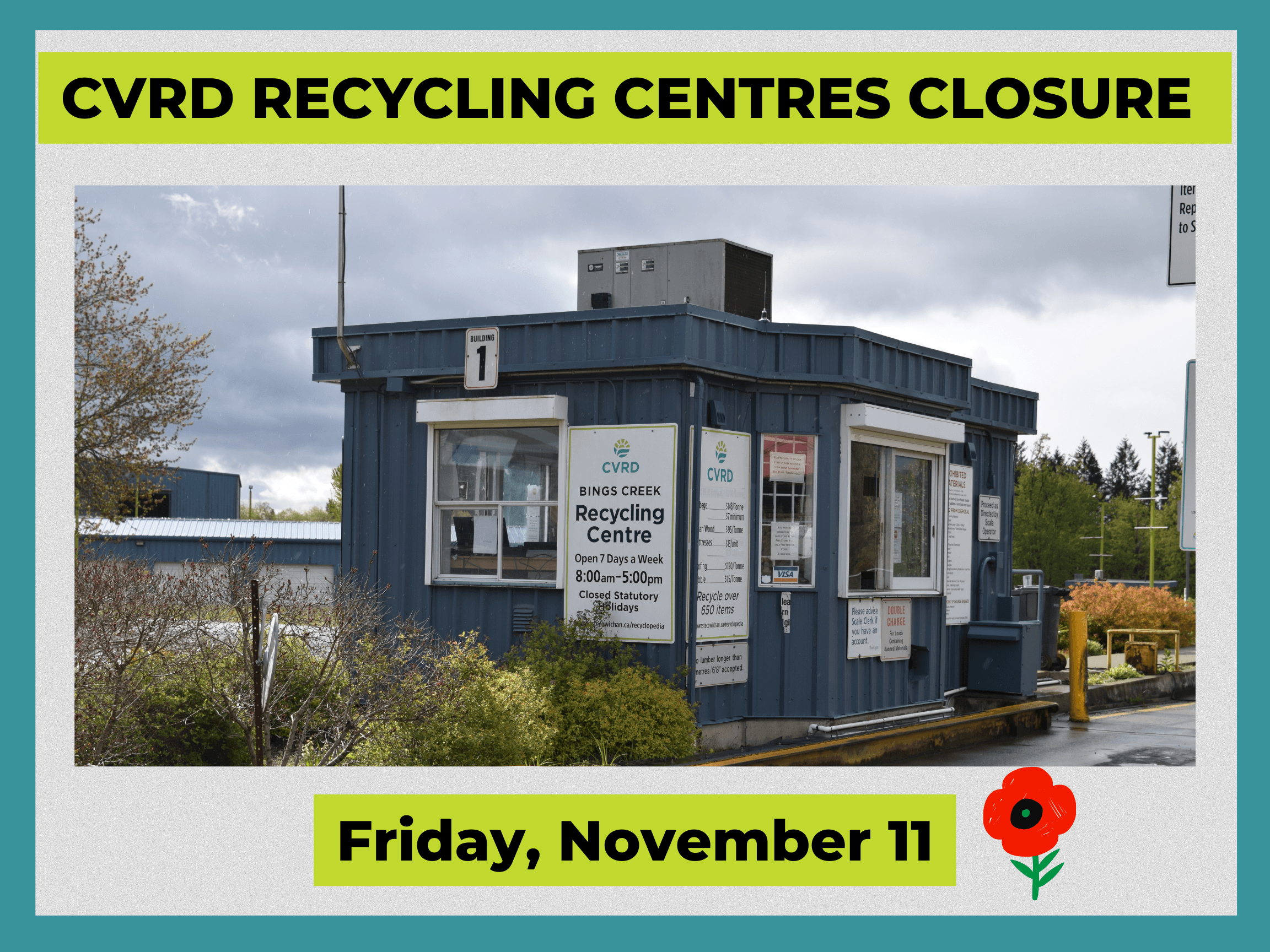 CVRD RECYCLING CENTRES CLOSURE (8)