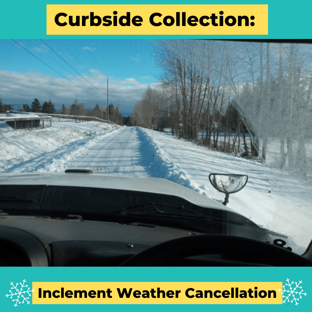 Curbside Collection Inclement Weather Cancellation 