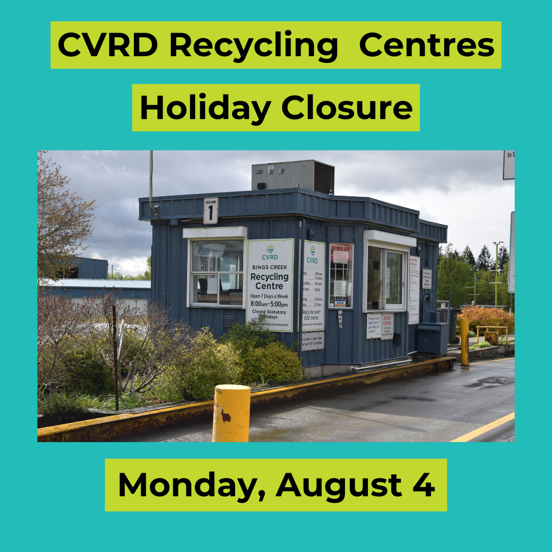 2025 BC Day Closure for Recycling Centres