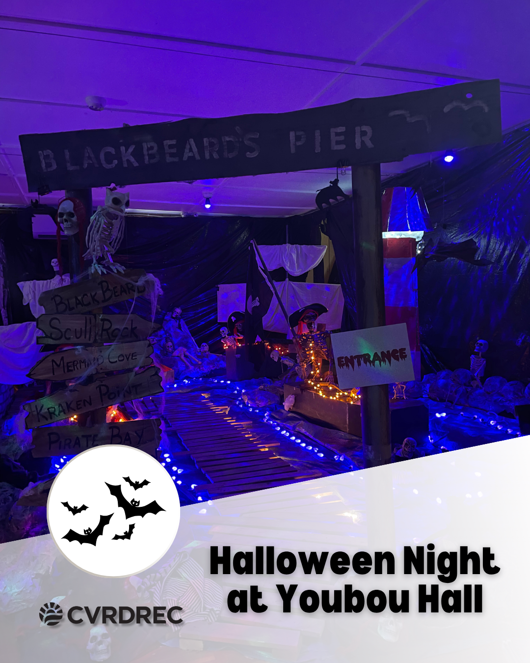 Halloween Night at Youbou Hall