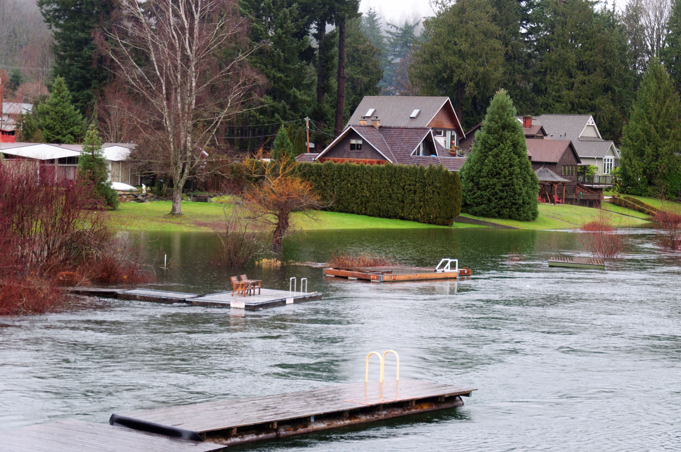 Cowichan Flood - flooding