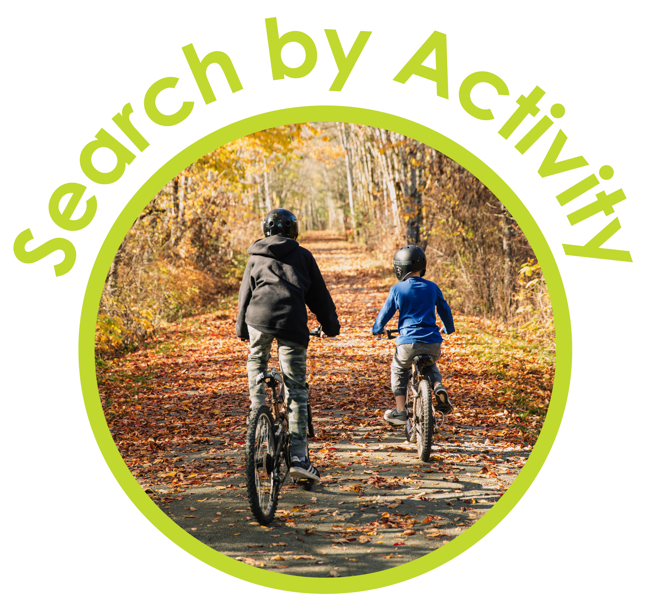 Clickable icon to search CVRD parks by activity Opens in new window